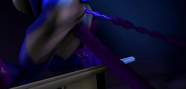  Aparoid-Treatment- krystal-SFM-Furry-Tentacle-Animation  - Best Free 3D Cartoon